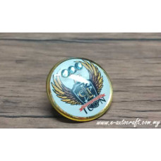 Collar Pin Gold Gloss <br>Full Color Printing<br>CP/GG_02
